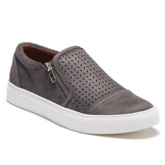 alexa perforated zip sneaker